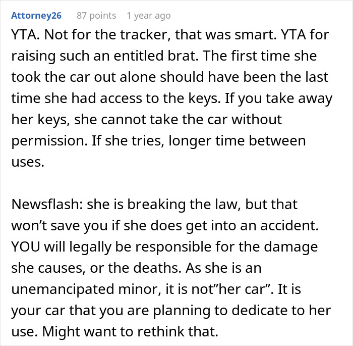 Parents Furious Teen Daughter Keeps Driving Car Without Permission, Secretly Put A Tracker In It