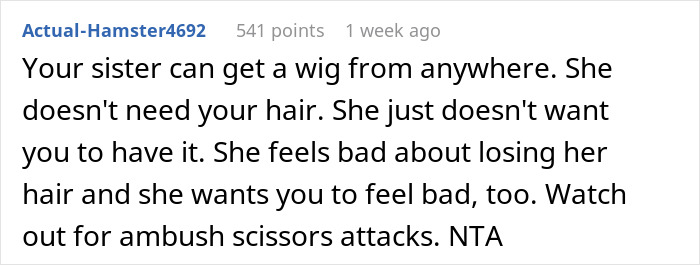 Drama Unfolds As Daughter Refuses To Buzz Her Hair To Make Wig For Sis With Cancer, Mom Enraged