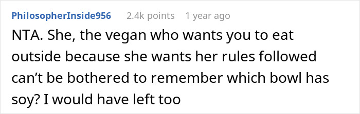 Party Host Expects Guest To Eat Their Food In Their Car, Is Upset They Caused Drama By Leaving