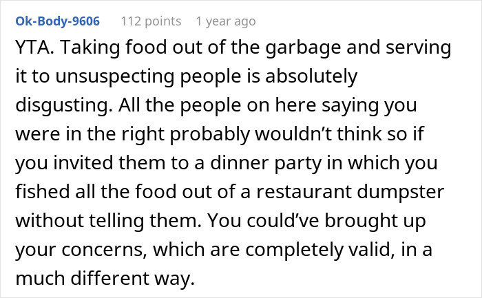 Spouse’s Meal Grosses Wife Out, She Accuses Him Of Risking Family’s Health To Prove A Point