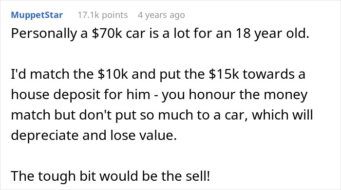 Parents Promise To Match Teen’s Savings For A Car, Stunned After It Turns Out He’s Saved $35K