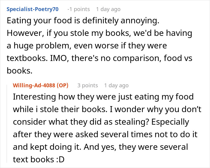 "They Never Asked And They Always Ate Everything": Woman Gets Revenge On Roommate