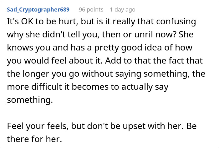 Pro-Choice Man Shocked To Find That Wife Had An Abortion When They Dated In High School