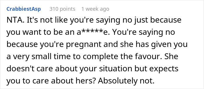 Pregnant Woman Asks Friend If "She Hit Her Head" After She Demands A Wedding Dress In 5 Months