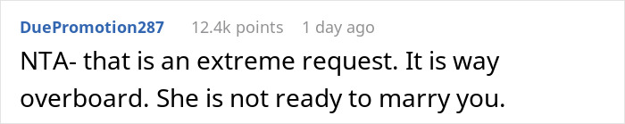 Man Starts Doubting If He Wants To Go Through With His Wedding After Fiancée’s Unhinged Request