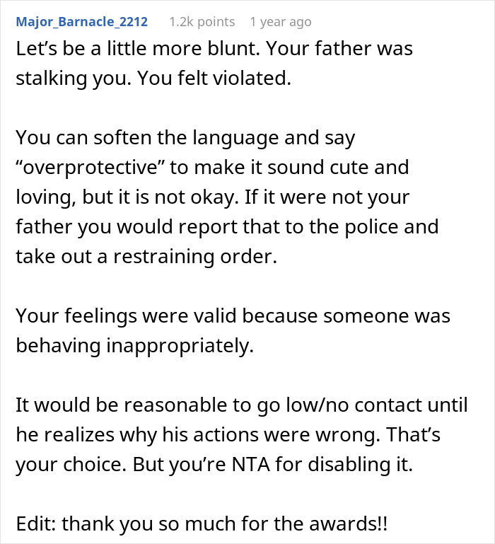 Woman Feels Pressured To Visit Single Dad Every Weekend, Stops When She Finds Out He Tracked Her