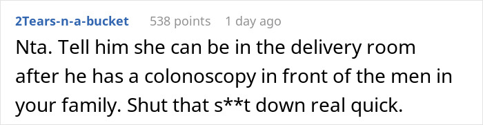 Man Explodes At Pregnant Wife After She Says Her Toxic MIL Won’t Be Allowed In The Delivery Room