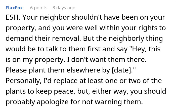 Woman Rips Out Neighbors’ Veggies From Her Own Backyard, They Demand Compensation