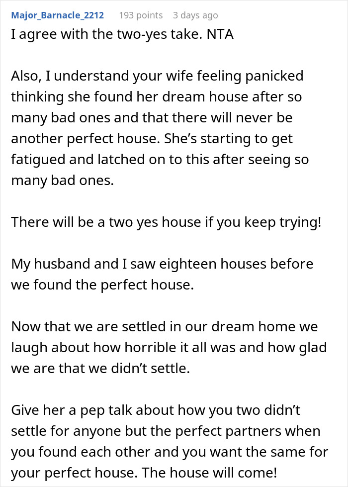 Wife Tries To Trick Spouse Into Buying Her 'Dream House,' He Says No Since HOA Is A Red Flag