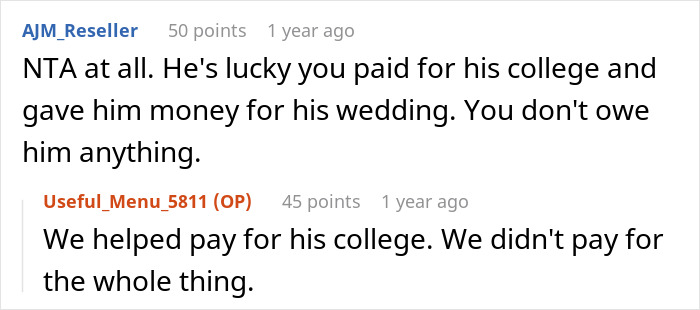 Stepson Keeps Ignoring Man For Years, Is Livid When He Refuses To Pay For His Kids’ College