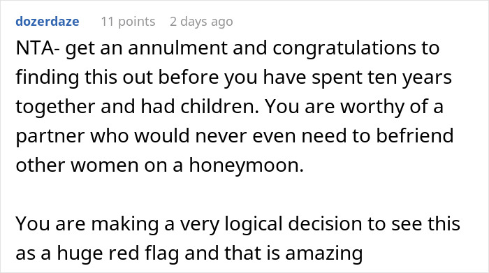 “Would I Be The Jerk If I Ended My Marriage On The Day We Got Back From Our Honeymoon?”