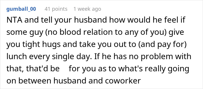 Husband’s “Work Wife” Wins Over His Stomach, So His Actual Wife Stops Making Him Lunches