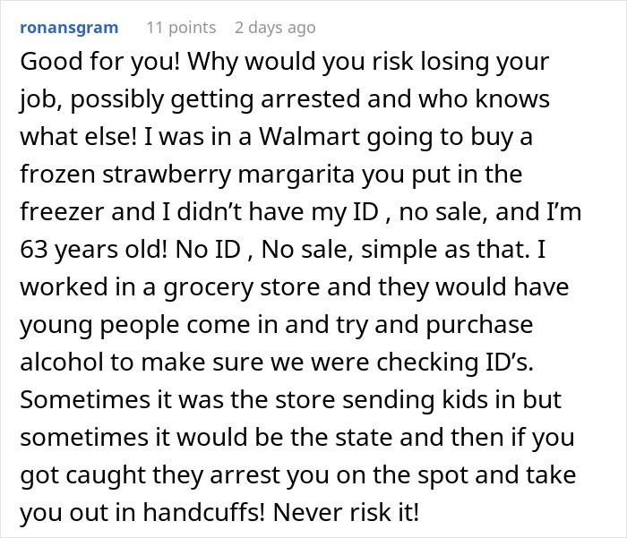 “No ID, No Sale”: Underage Guy Refused Alcohol, Gets Mommy To Teach Cashier A Lesson