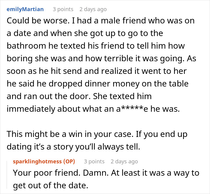 Woman Accidentally Texts A Detailed First Date Review And Rating To Her Date