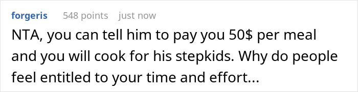 Entitled Dad Demands Bio Son Start Cooking For His Stepchildren, Gets Livid As Mom Supports Kid