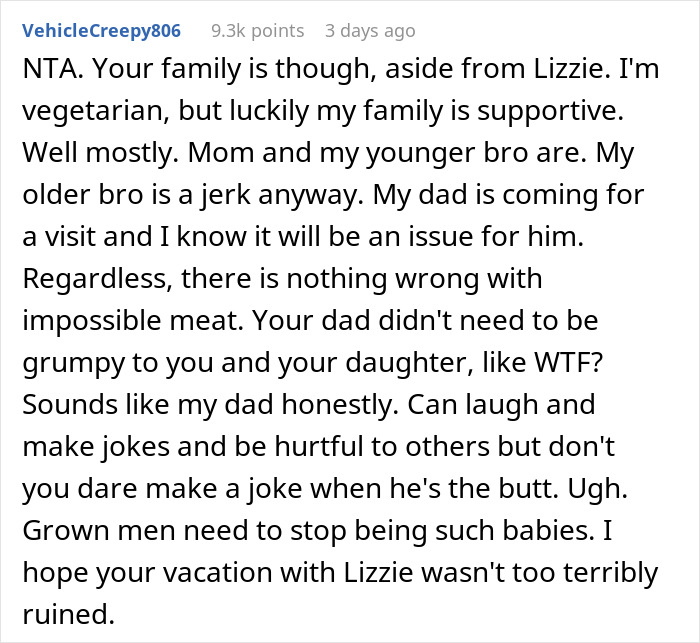 Couple Take Offense At Grandkid’s Veggie Meat, But Don’t Notice A Thing When They Eat It By Mistake