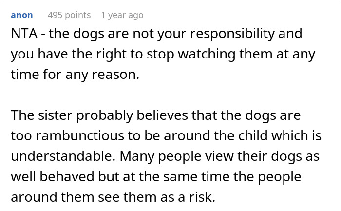 Woman Stops Talking To Mom Who Chose To Babysit Her Grandson Instead Of Watching Her Dogs