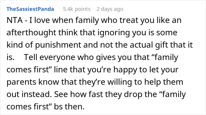 “Family Comes First”: Man Refuses To Help Parents After They Give Their House To Sister