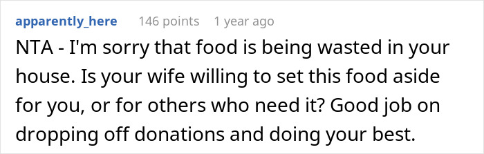 Spouse’s Meal Grosses Wife Out, She Accuses Him Of Risking Family’s Health To Prove A Point