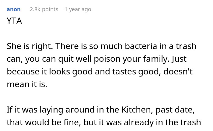 Spouse’s Meal Grosses Wife Out, She Accuses Him Of Risking Family’s Health To Prove A Point