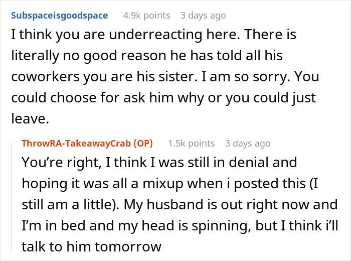 Husband Lies To Coworkers For 3 Years, Is Lost For Words When Wife Finds Out