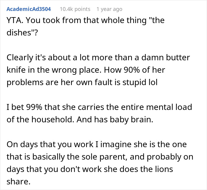 Man Refuses To Help Working-Mom Wife With Household Chores Until She Picks Up After Herself