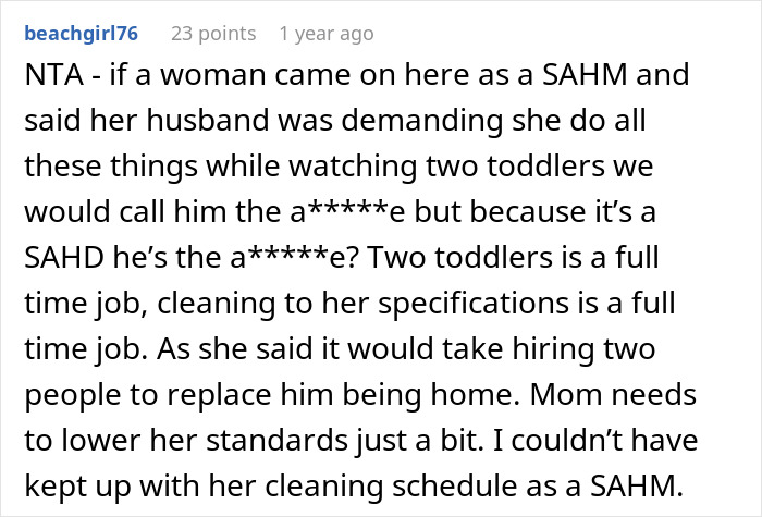 “She Packed A Bag”: Man Blows Off Wife’s Cleaning Demands, She Finally Loses It