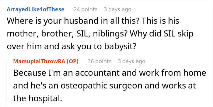 Woman Lashes Out At SIL For Not Canceling Her Wedding Anniversary Plans To Watch Her Kids