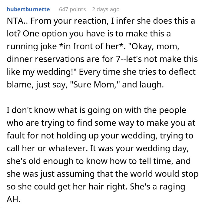 Bride’s Mom Values Appearance So Much She Misses Daughter’s Wedding Ceremony, Gets Angry With Her