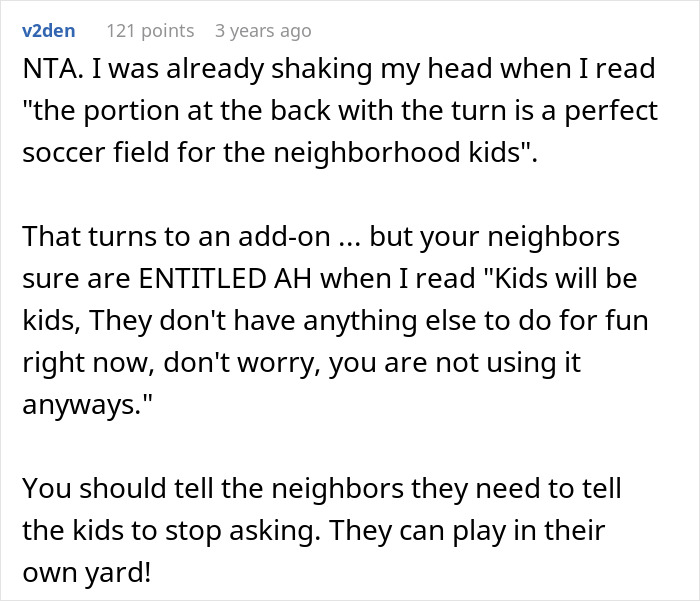 Entitled Parents Won’t Stop Kids From Playing In Neighbor’s Yard, Livid When They Put Up A Fence