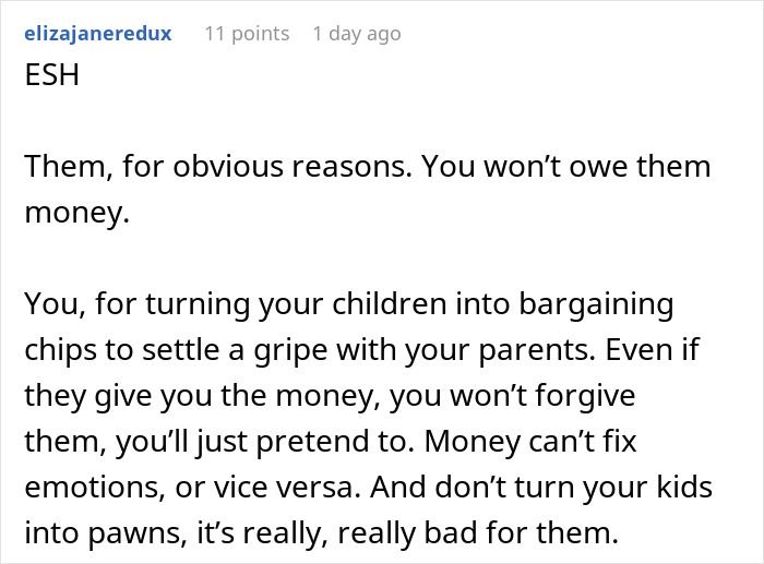 Parents Regret Blowing 90% Of Kid’s Inheritance After Being Banned From Meeting Their Grandkids