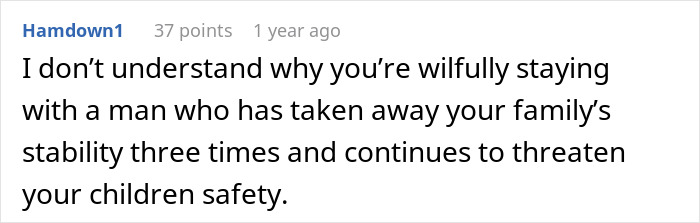 Irresponsible Man Drives Family To Homelessness 3 Times, Expects Wife To Share Her Inheritance