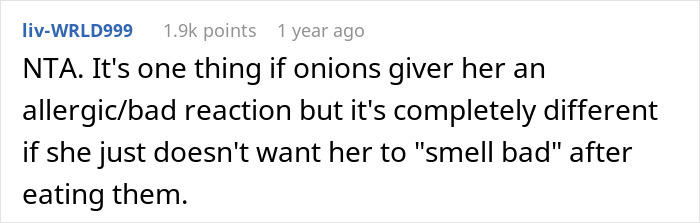 Mom Is Livid After Ex-Husband Ignores List Of Her Approved Foods And Gives Daughter Onions