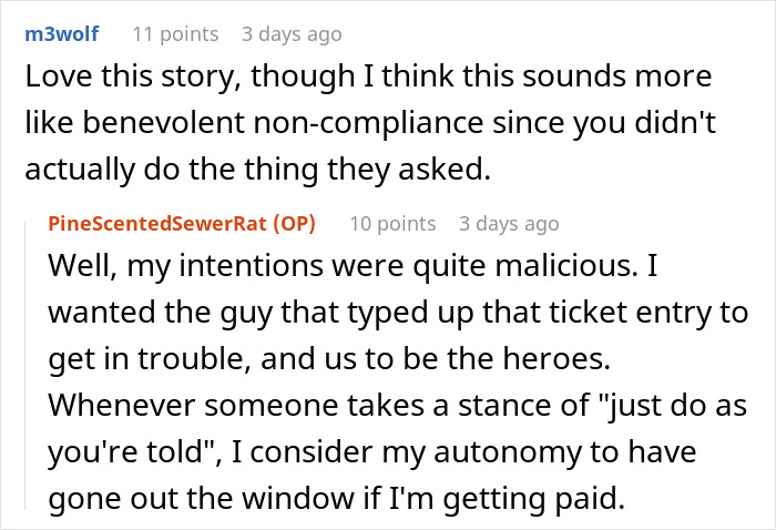 “God, That Felt Good”: Employee Makes Client Regret Not Trusting Their Knowledge By Doing As Told