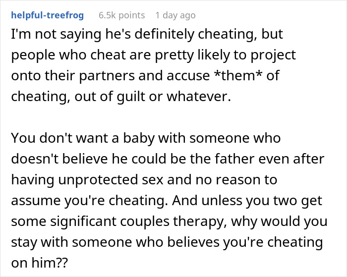 “You Should Require An IQ Test”: Pregnant Woman Shocked After Husband Asks For A Paternity Test