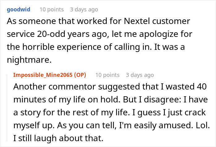 Man Prepares To Maliciously Comply With Phone Company Until His Wife Has An Even Better Idea