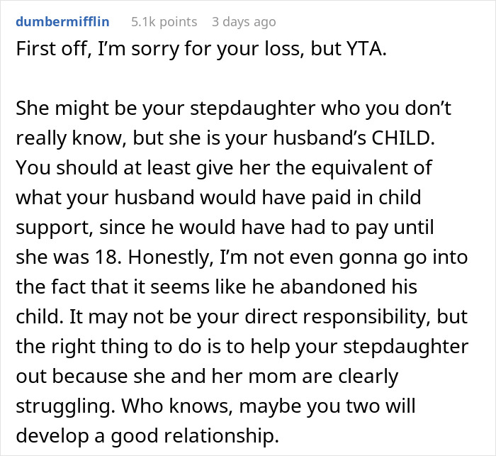 Woman Refuses To Give Her 'Stepdaughter' A Cut Of The Inheritance, Asks The Net For A Verdict