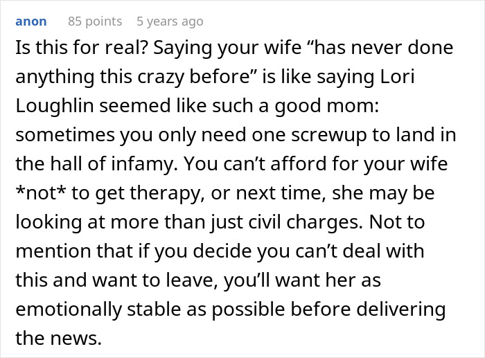 Woman’s “Stupid Lawsuit” Empties Couple’s Savings, Husband Can’t Move Past It