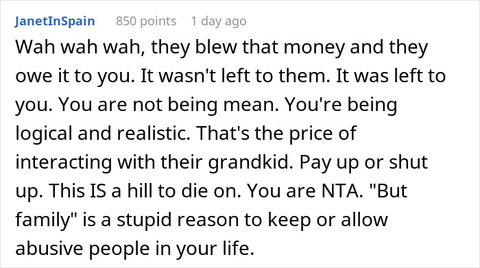 Parents Regret Blowing 90% Of Kid’s Inheritance After Being Banned From Meeting Their Grandkids