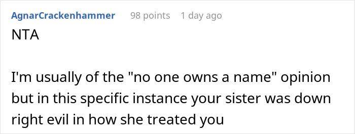 “AITA For Leaving The Hospital After My Sister Gave Birth And Announced The Name Of Her Baby?”