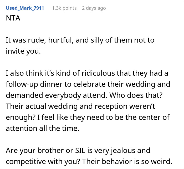 Bride Bans Groom’s Bro From Wedding Due To Age, Sparks Drama As He Refuses To Attend Family Dinner