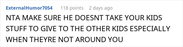 “AITA For Reminding My Ex I’m Only Responsible For Our Children And Not All Of His Kids?”