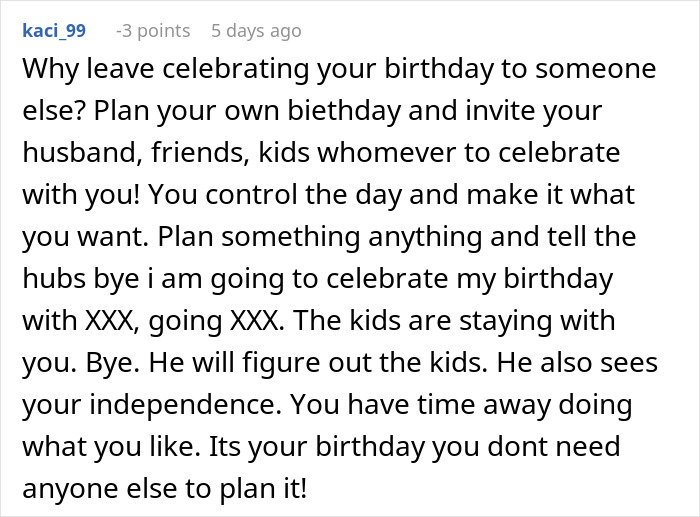 Wife Decides She’s Had Enough Of Her Marriage After Husband Ruins Her Birthday For The 2nd Time