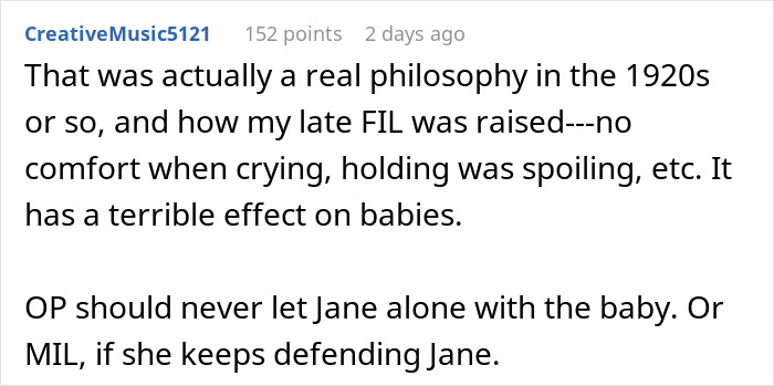 “She Thinks They Cry For No Reason”: SIL Gets A Reality Check When Mom Refuses To Let Her Babysit