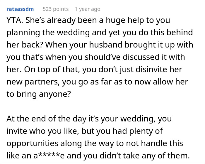 Man Rejects Bride’s BFF’s Polyamorous Partners To Prevent Family Backlash, Receives An Ultimatum