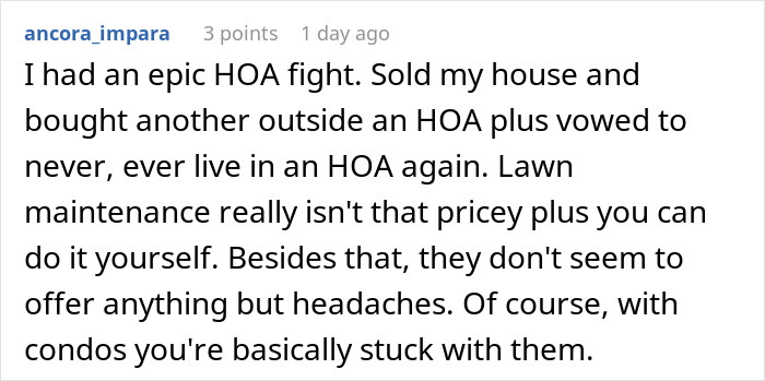 Woman Buys All Domains Of Unit Before Moving Out As Petty Revenge On HOA: “Kick Dirt, Or Pay Me”