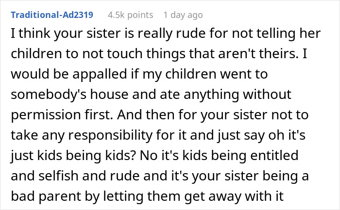 “[Am I The Jerk] For Not Letting My Sister’s Kids Eat My Special Cookies?”