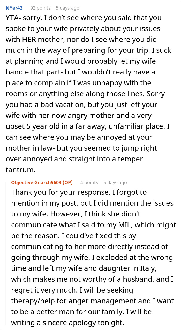 Man Is Served Divorce Papers After He Flew Back Home, Leaving Wife And Kid On Holiday Abroad