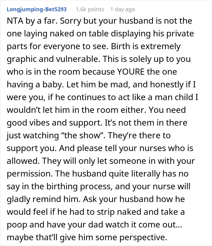 Man Explodes At Pregnant Wife After She Says Her Toxic MIL Won’t Be Allowed In The Delivery Room