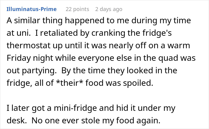 "They Never Asked And They Always Ate Everything": Woman Gets Revenge On Roommate